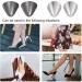 Metal Shoe Pointed Protector for High Heel Repair, Silver Tone - 1 Pair - Buy Online on GoSupps.com