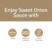 Veeba Sweet Onion Sauce 350g - Delicious Condiment for Every Dish - Buy Online on GoSupps.com