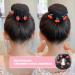 Children's Hair Net Bun Invisible Balllet Adjustable Mesh Hairnets Ballet Cute Hair Bun Cover for Girls Ballet (3 Pcs A) - Buy Online on GoSupps.com