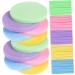 FRCOLOR 480 Pieces Face Sponge Round Makeup Sponge Spa Exfoliating Sponge Beautician Supplies Makeup Accessories Thorough Cleaning Supplies Face Wash Sponge Mat - Buy Online on GoSupps.com