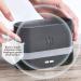 Depulat Flame Air Diffuser Humidifier Portable - Noiseless Aroma Diffuser for Home Office or Yoga - No-Water Auto-Off - Black - Buy Online on GoSupps.com