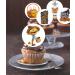 24 x Pre-Cut Halloween Mix 18 Edible Stand up Wafer/Rice Paper Cupcake Toppers Birthday Kids Children Trick Or Treat Party Cake Decorations - Buy Online on GoSupps.com