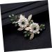 FOMIYES Women Hair Accessories Hair Clip for Thin Hair Girls Hair Clips Bride Hair Clips Hair Clips Decoration Women Hairpin Green Crystal Barrette Hairclips Metal Hair Piece Miss Leaves - Buy Online on GoSupps.com
