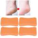 Feet Pumice Stone Set - 4 Pieces Foot Care Callus Remover & Hard Skin Scrubber (Orange) - Perfect for Pedicure & Smooth Feet - Buy Online on GoSupps.com