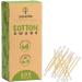 Storetite Organics Biodegradable Bamboo Cotton Swabs - 500pcs | Ear Cleaning, Makeup, Pet Care, First Aid | Eco-Friendly & Sustainable | Paper Packaging - Buy Online on GoSupps.com