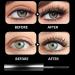 Hardcore Brushless Mascara Curling Mascara Set Waterproof Long-Lasting Non-Falling Non-Clumping Mascara Ultra-Slim Metallic Mascara for Charming Eye Makeup Black+brown - Buy Online on GoSupps.com