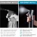 AOOWU 2PCS Continuous Water Mister Spray Bottle 200ml - Salon Hairdressing & Home Cleaning - Fine Mist Spray for Plants & Pets - Black+White - Buy Online on GoSupps.com
