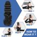 Trigger Finger Splint for Right Hand Support for Middle Index Little & Ring Fingers | Hand Brace for Fractures Arthritis & Mallet Finger | Small/Medium Black - Buy Online on GoSupps.com