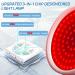 Shyineyou Red Light Lamp 660 & 850 & 940 Infrared Light Lamp Upgraded 100LEDs 3-in-1 Chips Red Light Lamp for Home/Office Use Large - Buy Online on GoSupps.com