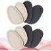 4 Pairs Metatarsal Pads & Forefoot Inserts - Gel Cushioning for Neuroma & Ball of Foot Support | Comfortable Leather Foot Pads - Buy Online on GoSupps.com
