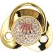 Alomejor Baby Pacifier - Ultra Light Soft Bling Silicone for 6-18 Months Infant (Gold) - Buy Online on GoSupps.com
