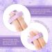 Buy Powder Puffs - Soft Reusable Makeup Sponge for Loose Powder | 10 Pcs Purple Triangle | Perfect for Foundation & Face Cosmetics - Buy Online on GoSupps.com