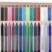 Xiahium Gel EyeLiner - Long Lasting Matte Shimmer Waterproof Cat Eye Makeup Pencil in A01-Black - Buy Online on GoSupps.com