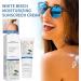 Birch Juice Moisturizing Sun Cream Organic Sunscreen SPF50 Skincare Sunscreen Strong UV Protection No White Cast Moist Essence Type-50ml (B) - Buy Online on GoSupps.com