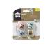 Tommee Tippee Moda Pacifiers 0-6m 4-Pack - BPA-Free Silicone Binkies in Multiple Colors - Buy Online on GoSupps.com