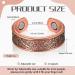 Jadive Magnetic Copper Ring - Adjustable Pure Copper Ring for Men & Women | Strong Magnet Finger Ring - Perfect Gift for Mother Wife Daughter on Women's Day & Birthdays - Buy Online on GoSupps.com