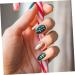 Mikinona 1 Glass Chip Nail Art Flakes Broken Glass Mini Wooden Decorations Diy Epoxy Filling Irregular Glass Glitter Nail Art Stone Glass Nail Charm Nail Gem Accessories Manicure 0.5X0.3cm Golden - Buy Online on GoSupps.com