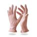Migliore Wear 2 Pairs Cotton Gloves for Eczema with Touchscreen Fingers Moisturising Gloves for Dry Hands SPA Hand Care Eczema Gloves for Adults(Pastel Pink-S/M) 2 Pairs Pastel Pink Pastel Pink-S/M