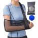 Mesh Arm Shoulder Sling - Medical Shoulder Immobilizer for Shower - Adjustable Arm Brace for Torn Rotator Cuff Injury - Right Left Arm for Men Women - Shower Sling for Elbow Wrist