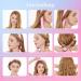 6pcs Heatless Curlers Headband Set for No Heat Overnight Curls - Pink - Buy Online on GoSupps.com