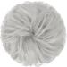 FESHFEN Synthetic Wavy Messy Bun Hair Piece in Platinum Grey - Thick Updo Hair Extension for Women, Girls, and Kids - 38g - Pack of 1 - Buy Online on GoSupps.com