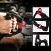 KKH Ergonomic Handle Cable Attachment Set - Non-Slip Gym LAT Attachments for Home & Gym - Comfortable Grip - Black (Double D Handle) - Buy Online on GoSupps.com