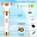 Electric Razors for Women - 4 in 1 Portable Rechargeable Shaver and Trimmer for Face, Underarm, Legs, and Bikini Area by Maywiyi - Buy Online on GoSupps.com