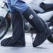 SooGree Waterproof Reusable Rain Shoe Covers for Men - Foldable & Reflective Non-Slip Shoe Protectors for Cycling, Gardening, Fishing & Hiking - Black, X-Large - Buy Online on GoSupps.com