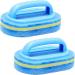 2pcs Household Cleaning Tools Sponge Cleaning Brush with Handle for Daily Use in Kitchen - Buy Online on GoSupps.com