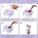 3 in 1 Silicone Makeup Brush Cleaner Bowl - Drying Holder & Cleaning Mat Tool for Cosmetic Brushes | International Shipping Available - Buy Online on GoSupps.com