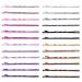 Lurrose Color Bobby Hairpins Glitter Powder Bobby Pins Hair Clips Barrettes Hairpins for Girls Women 96Pcs