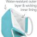 Reusable Aqua Face Mask for Adults - Medium Size | International Shipping Available - Buy Online on GoSupps.com