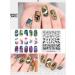 KADS Nail Art Stamping Plate - Nature Series NA043 | DIY Nail Art Decoration Tool for Stunning Designs - Buy Online on GoSupps.com
