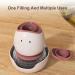 Soap Dispensing Palm Brush Soap Liquid Adding Washing Dish Scrubber Pot Brush Labor-Saving Dishwashing Humanized Brushes for Dish Cleaning Sink Kitchen Pot Haoying Red - Buy Online on GoSupps.com