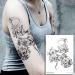 Large Temporary Tattoo Kit - 12 Sheets 3D Realistic Designs for Women - Waterproof Fake Tattoos for Summer Parties - Snake, Flower, Butterfly, Horse, Deer, Fox, Bird, Fish - Adult Face, Body, Arm - Birthday, Wedding - Buy Online on GoSupps.com