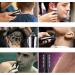 Yagosodee 5- in- 1 Mens Cordless Hair Clippers Kit Nose Trimmer Beard Hair Shaver Body Grooming Kit - Buy Online on GoSupps.com
