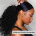 Ponytail Hair Extension Kinky Curly Ponytail Extension 10-24Inch Brazilian Human Hair Wrap Around Ponytail Hairpieces Clip In Afro Curly Remy Hair Extension for Black Women Ponytail Hairpiece (Size : 20inches 100g - Buy Online on GoSupps.com