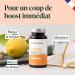 NOVOMA Organic Boost Formula Energy Boost Supplement With Guarana Acerola Maca & Ginger Rich in Caffeine and Natural Vitamin C 90 Vegan Capsules Made in France - Buy Online on GoSupps.com