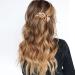 3Pcs Large Non-Slip Hair Barrettes Set for Women - Strong Hold Snap Clips for Thick, Medium, and Thin Hair - Retro French Style in Black, Brown, and Cream - Buy Online on GoSupps.com