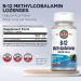 KAL Vitamin B-12 Methylcobalamin Lozenges 5000mcg - Healthy Energy & Metabolism Support - Vegan & Sugar-Free - 60 Servings - Buy Online on GoSupps.com