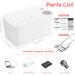 MABCIRY Baby Wipe Warmer USB Diaper Wipe Warmer Thermostat Temperature Baby Wipe Warmer Dispenser Portable Wet Wipes Heating Box Keep Wipes Warm and Moist for Baby Nursery(White) - Buy Online on GoSupps.com