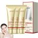 KLOUYHTY Collagen Anti-Wrinkle Cream Golden Face Cream Collagen Firming Face Cream Collagen Face Cream For Women Anti Aging Collagen Moisturizing Face Cream Reduce Fine Lines (3PCS)