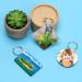 30PCS Coolrunner Sublimation Blank Keychain Set - Double-Sided DIY MDF Keychain (Square, Round, Rectangle) - Buy Online on GoSupps.com