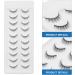 FRCOLOR 10 Pairs Fake Eyelashes False Lashes Wispy Professional Eyelashes Bulk Women Eyelashes Natural False Lashes for Women Makeup Eyelashes Miss High-grade Fiber Accessories Hardcore - Buy Online on GoSupps.com