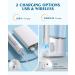 AGPTEK Electric Toothbrush & Water Flosser Combo | 3 Modes Cordless Oral Cleaner | IPX7 Waterproof | Ideal for Teeth Gums & Braces | 500ml Water Tank - Buy Online on GoSupps.com