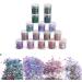 URAQT 16pcs Chunky Glitter Beauty Set for Body, Cheeks, Hair, Face, Nails - 16 Colors for Festivals & Parties - Buy Online on GoSupps.com