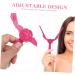 Angoily 3 Pcs Eyebrow Template Eyebrow Ruler Eyebrow Makeup Stencil Template Ruler Portable Protractor - Buy Online on GoSupps.com