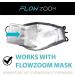 FLOWZOOM Fabric Masks | Washable Face Masks with Adjustable Bands | Mouth & Nose Protection | 15-Pack Size L - International Shipping Available - Buy Online on GoSupps.com