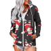 Trendy Christmas Santa Claus Print Hoodie for Teen Girls and Women - Medium Black - Buy Online on GoSupps.com