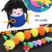 FINGOOO 1 Inch Googly Wiggle Eyes 100-Pack - Self Adhesive for DIY Art Crafts - Buy Online on GoSupps.com